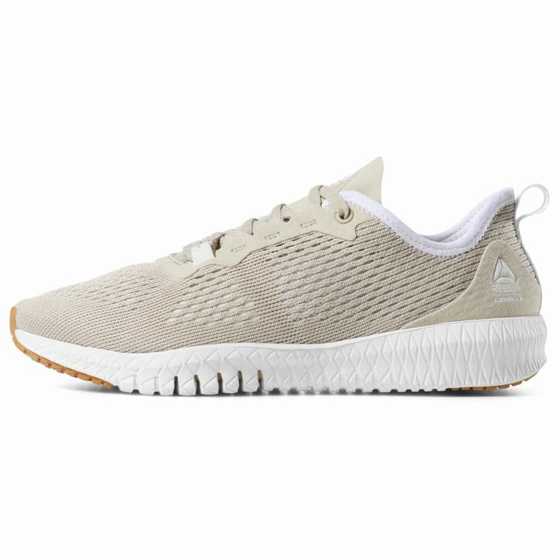 Pantofi de Studio Reebok Flexagon Les Mills® Dama Bej/Albi Romania ZD3232RG
